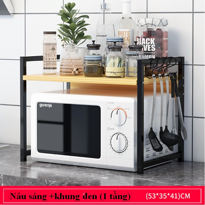 Kệ lò vi sóng bằng gỗ