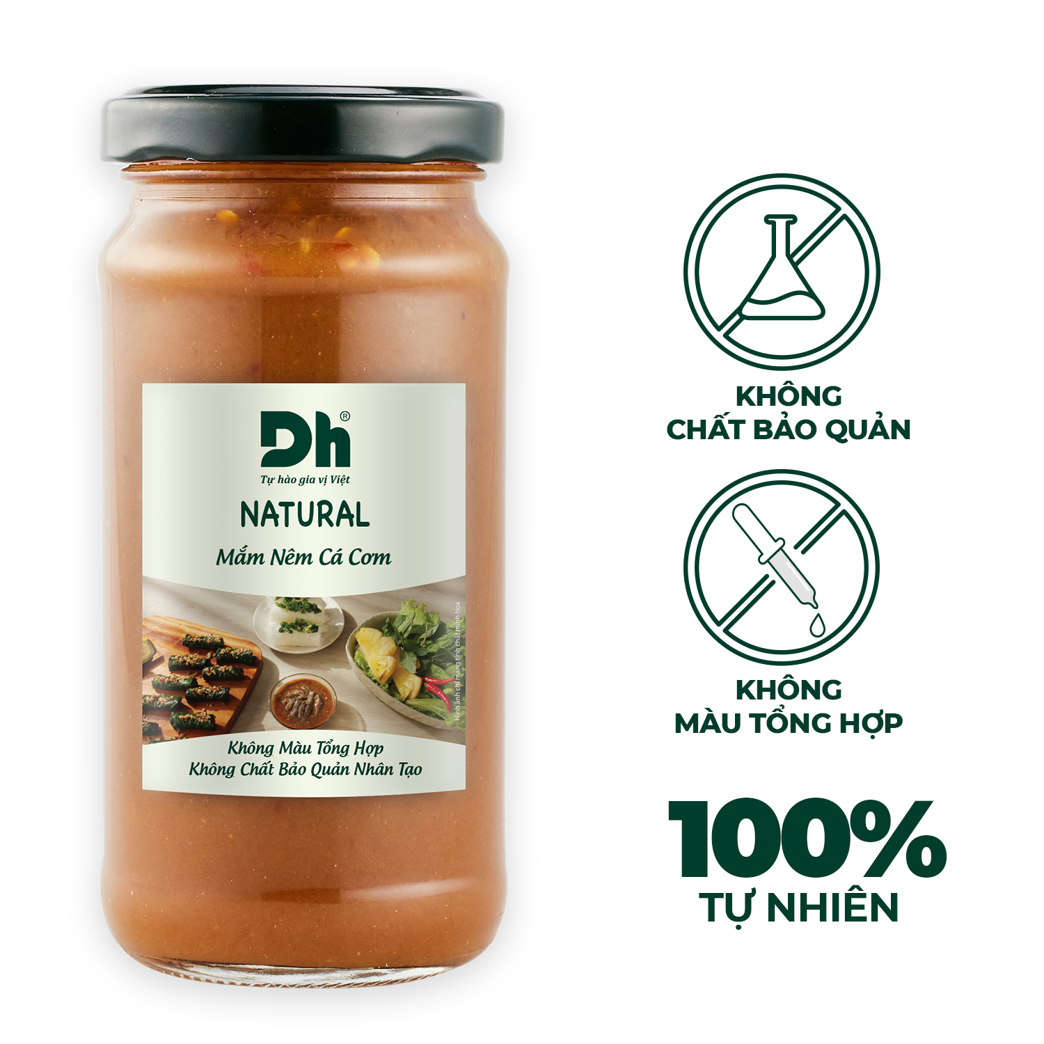 Mắm nêm cá cơm 240g dh foods