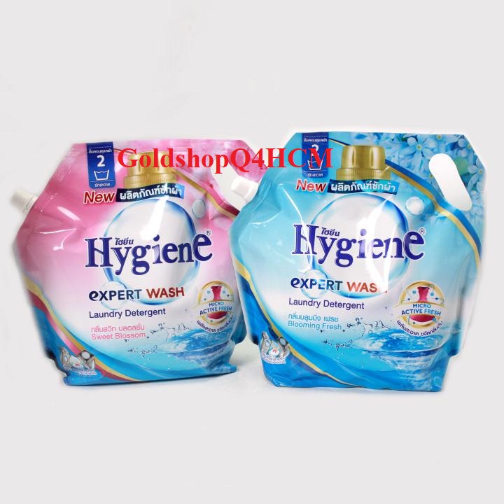 Hcm - nước giặt xả đậm đặc hygiene thái lan 1800ml