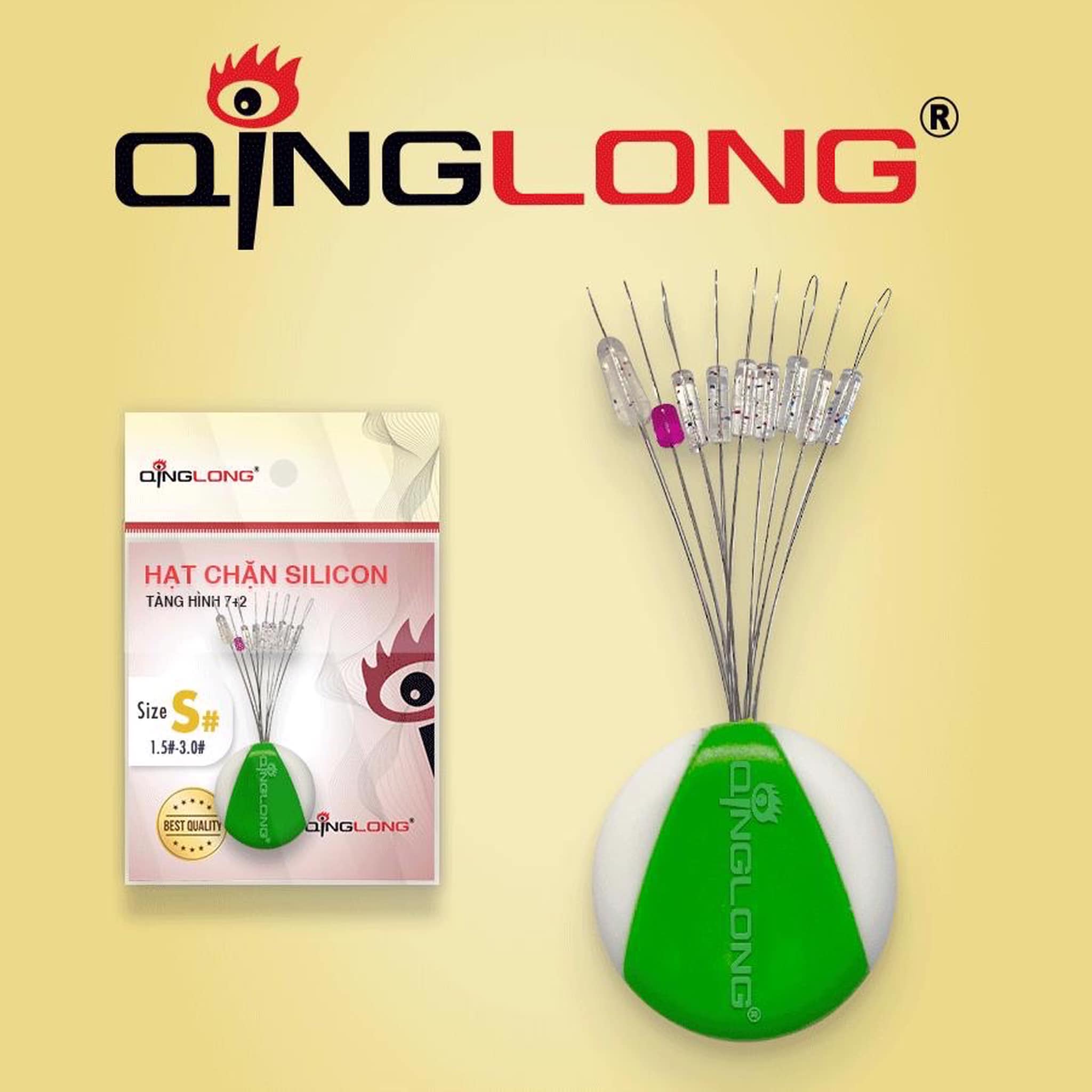 HẠT CHẶN QingLong SILICON TÀNG HÌNH 7+2