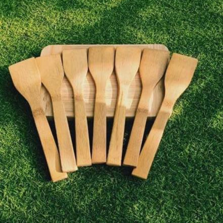 Muôi gỗ tre xào, nấu - thìa xới cơm bằng gỗ tre tự nhiên bamboo vina