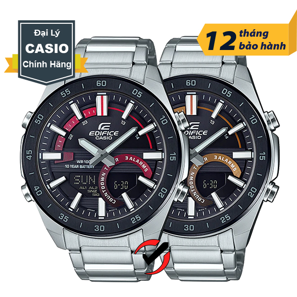 Đồng Hồ Nam CASIO Chính Hãng Anh Khuê Edifice ERA-120DB-1AVDF và ERA-120DB-1BVDF