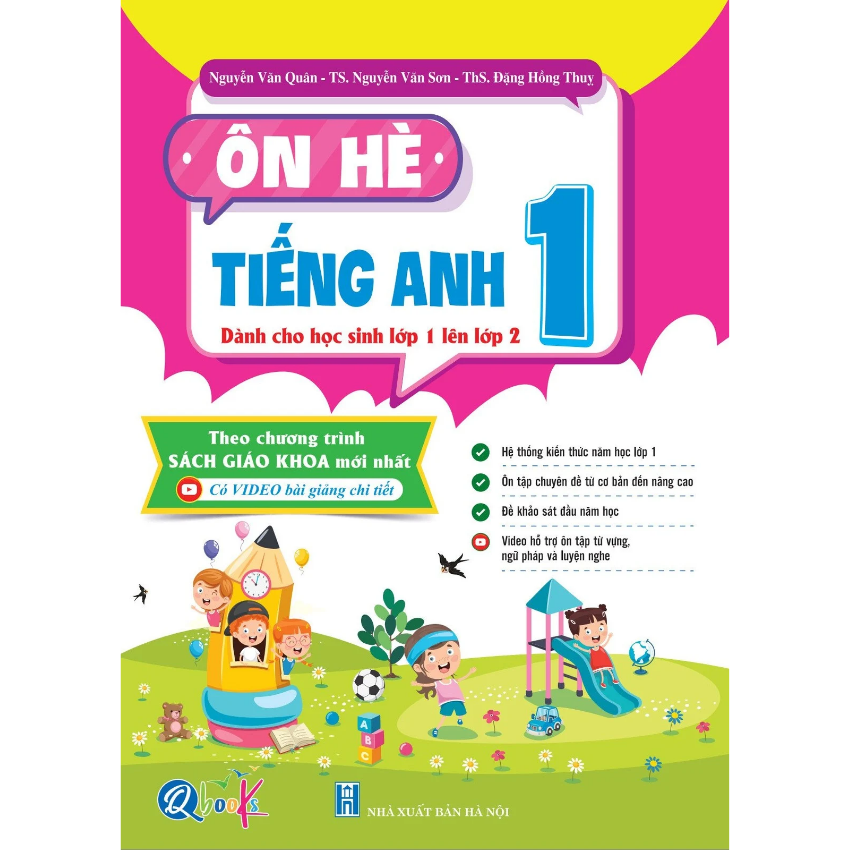 SÁCH - Ôn hè tiếng anh 1 - Dành cho hs từ lớp 1 lên lớp 2