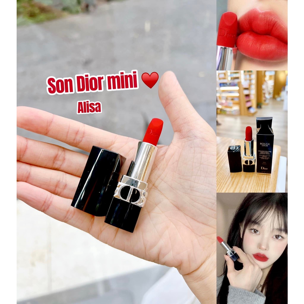 Dior Mini Rouge Dior Lipstick Set  SonAuth Official