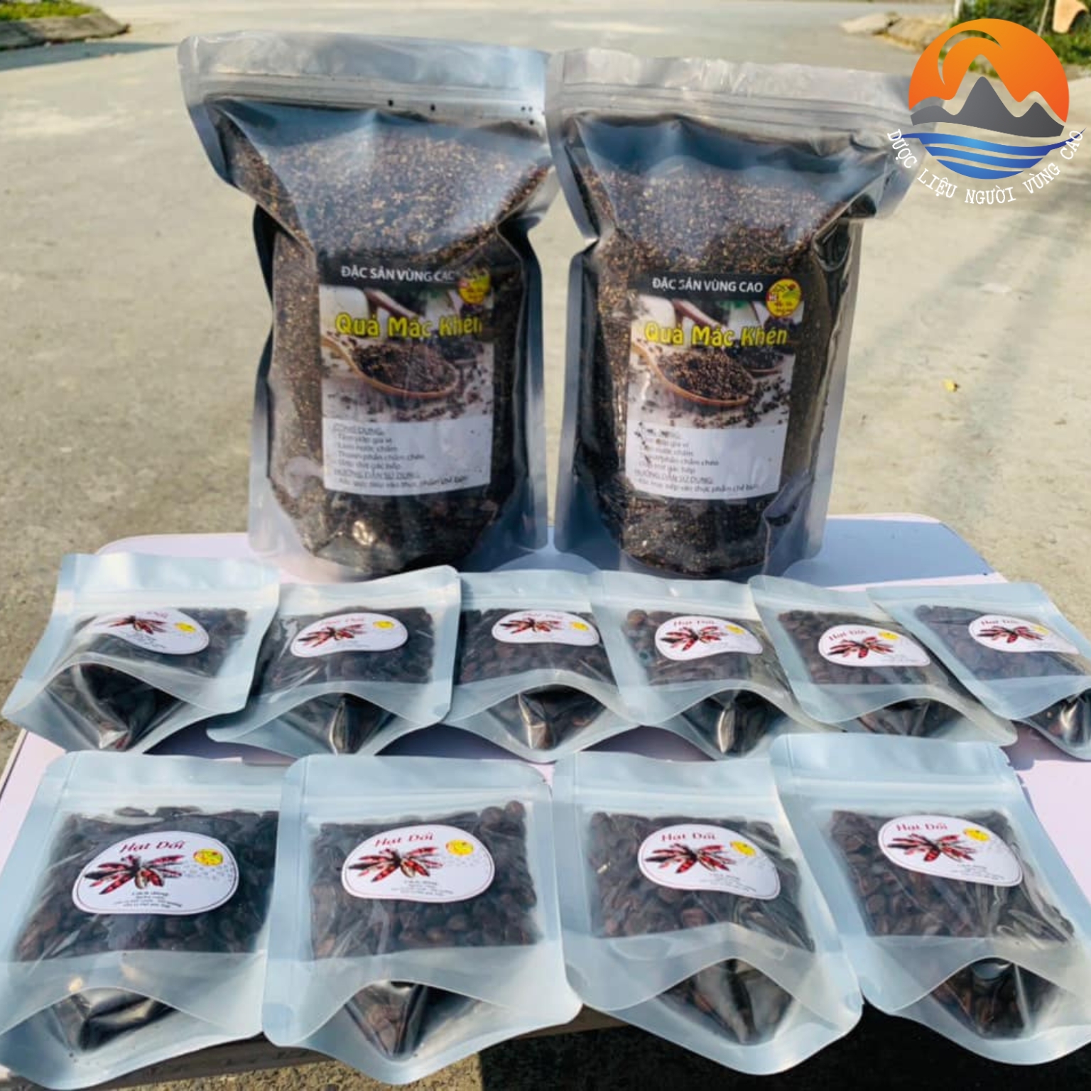Combo Gia vị tây bắc: Mắc khén, hạt dổi, mắc mật. Mắc khén ba cánh, hạt dổi nếp rừng cổ thụ, mắc mật khô