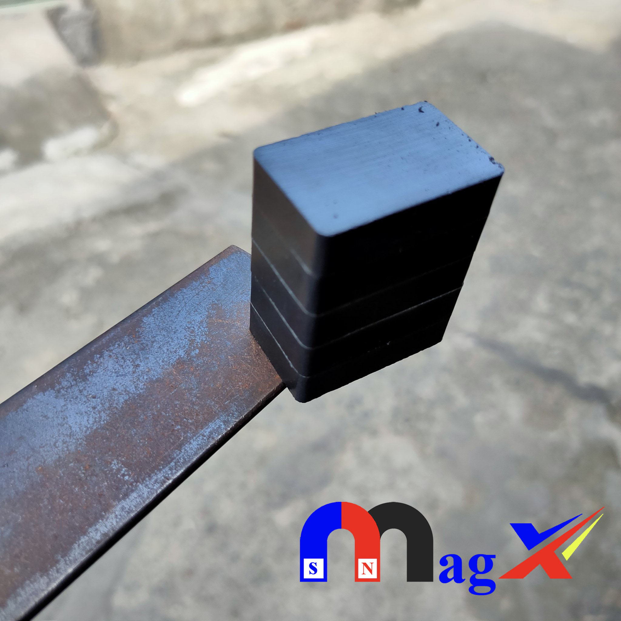 Nam châm ferrite 40x25x10 - nam châm đen hình chữ nhật y30