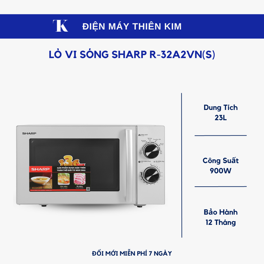 Lò vi sóng Sharp R-32A2VN(S)