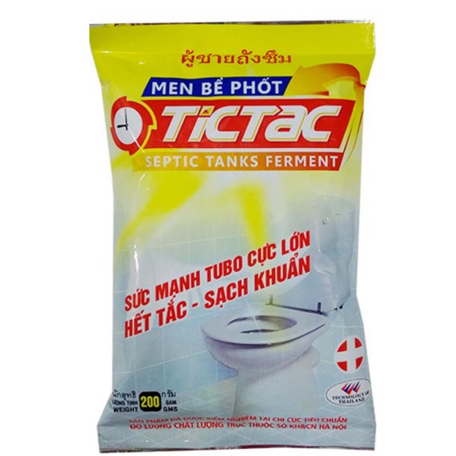 Men xử lý bể phốt tic tac