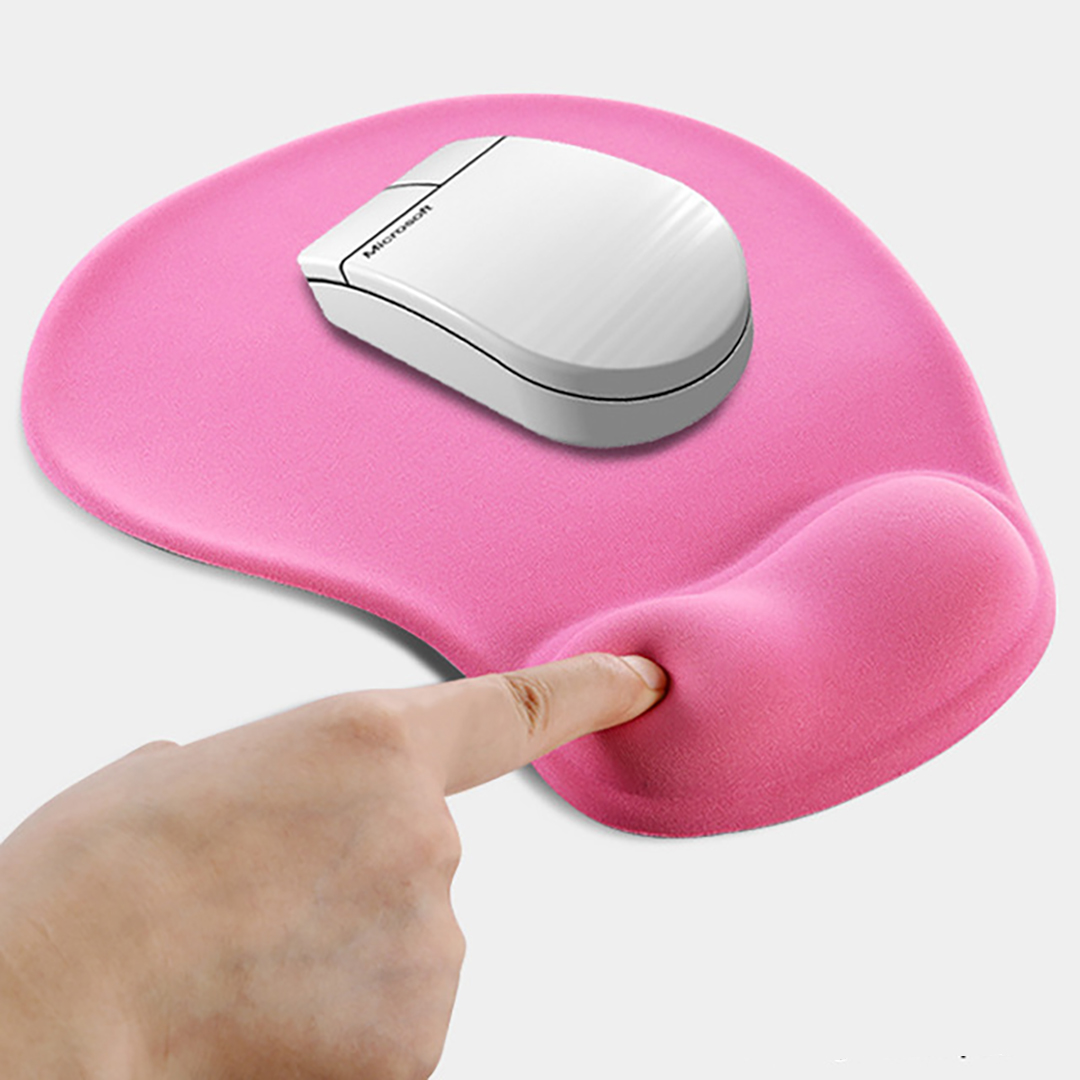 Bàn di chuột êm tay silicon chống mỏi cổ tay - Được chọn màu