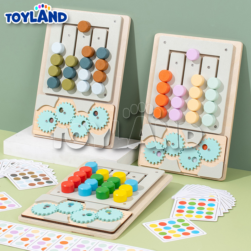 Đồ chơi giáo dục montessori bằng gỗ giải đố màu sắc toyland giúp trẻ rèn luyện tư duy logic và giải quyết vấn đề