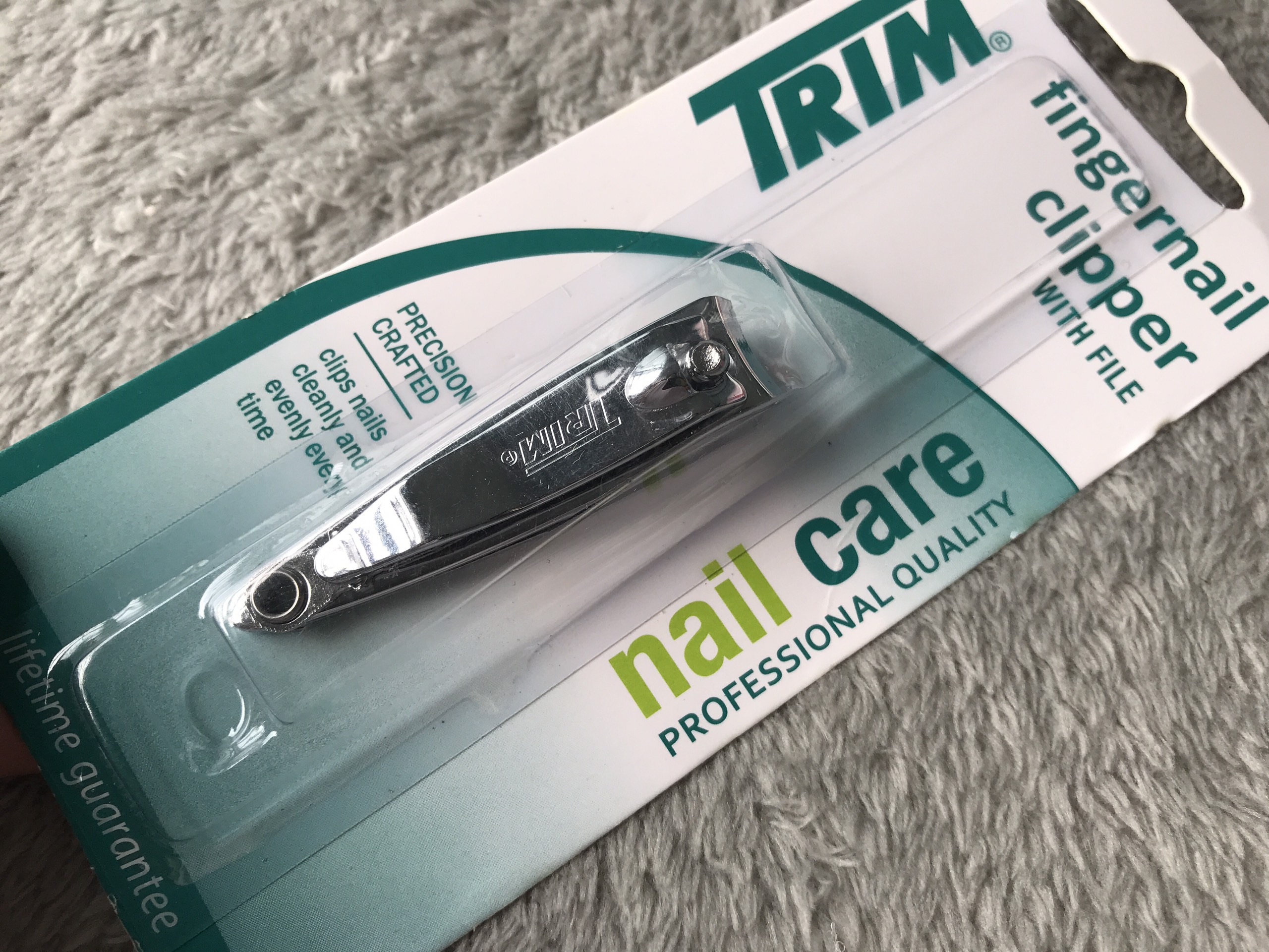 Bấm móng tay bấm móng chân thép không gỉ bền bén trim