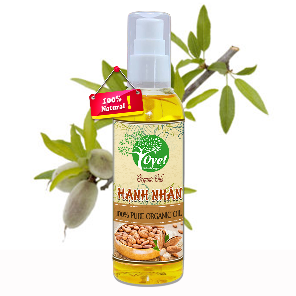 Dầu hạnh nhân oye nguyên chất 100ml
