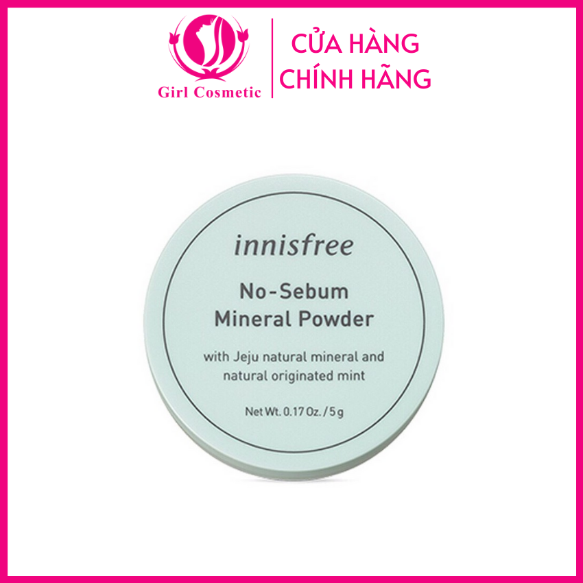 Phấn phủ bột kiềm dầu Innisfree No Sebum Mineral Powder