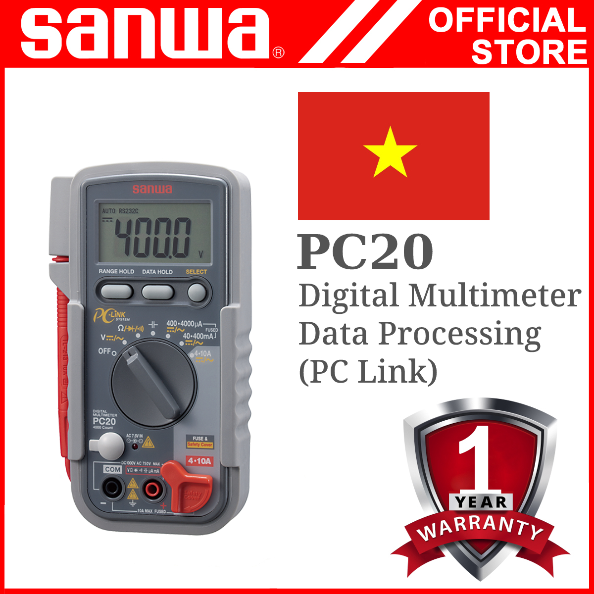 Sanwa PC20 Digital Multimeter