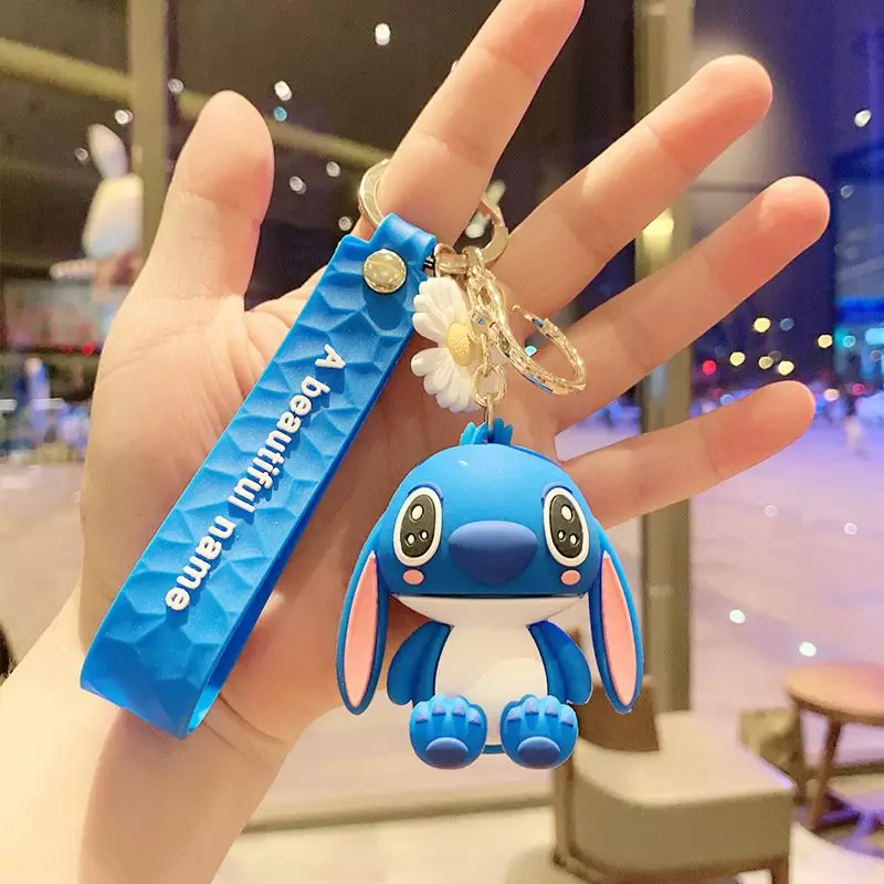 Móc khóa hoạt hình siêu đáng yêu, hình hoa cúc, hình người nhện, hình pikachu, hình stitch, hình hoa cúc, hình naruto, hình kakashi - Móc khóa chất liệu nhựa mềm bền đẹp, thiết kế siêu đẹp siêu hot