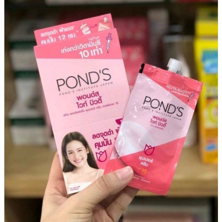 3 gói kem dưỡng pond's thái lan 7gr - có tem phụ tiếng việt