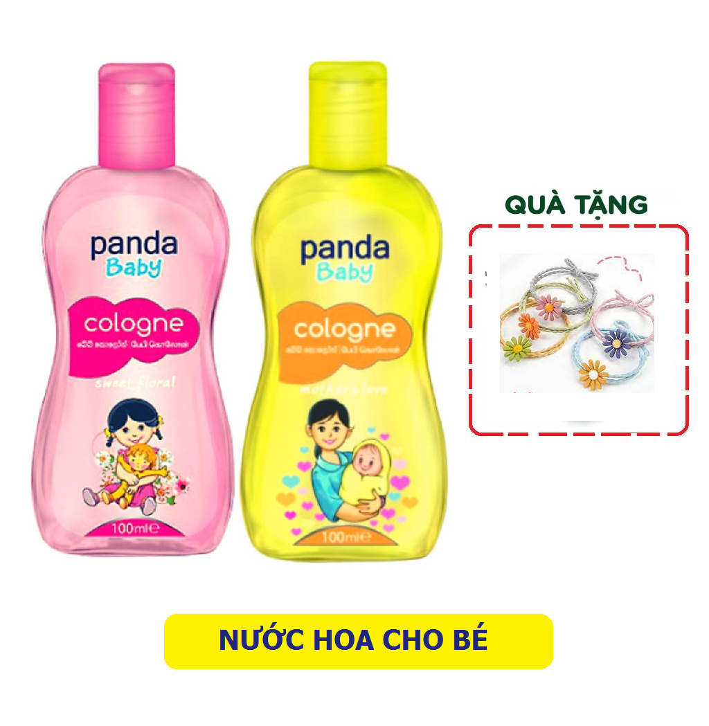 Nước hoa cho trẻ Panda Baby Cologne 100ml - Hương thơm dịu nhẹ an toàn cho trẻ nhỏ