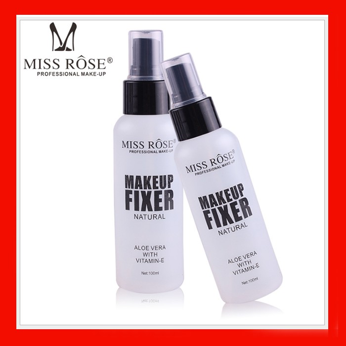 Xịt khóa nền - xịt khóa makeup dưỡng ẩm miss rose xkn03