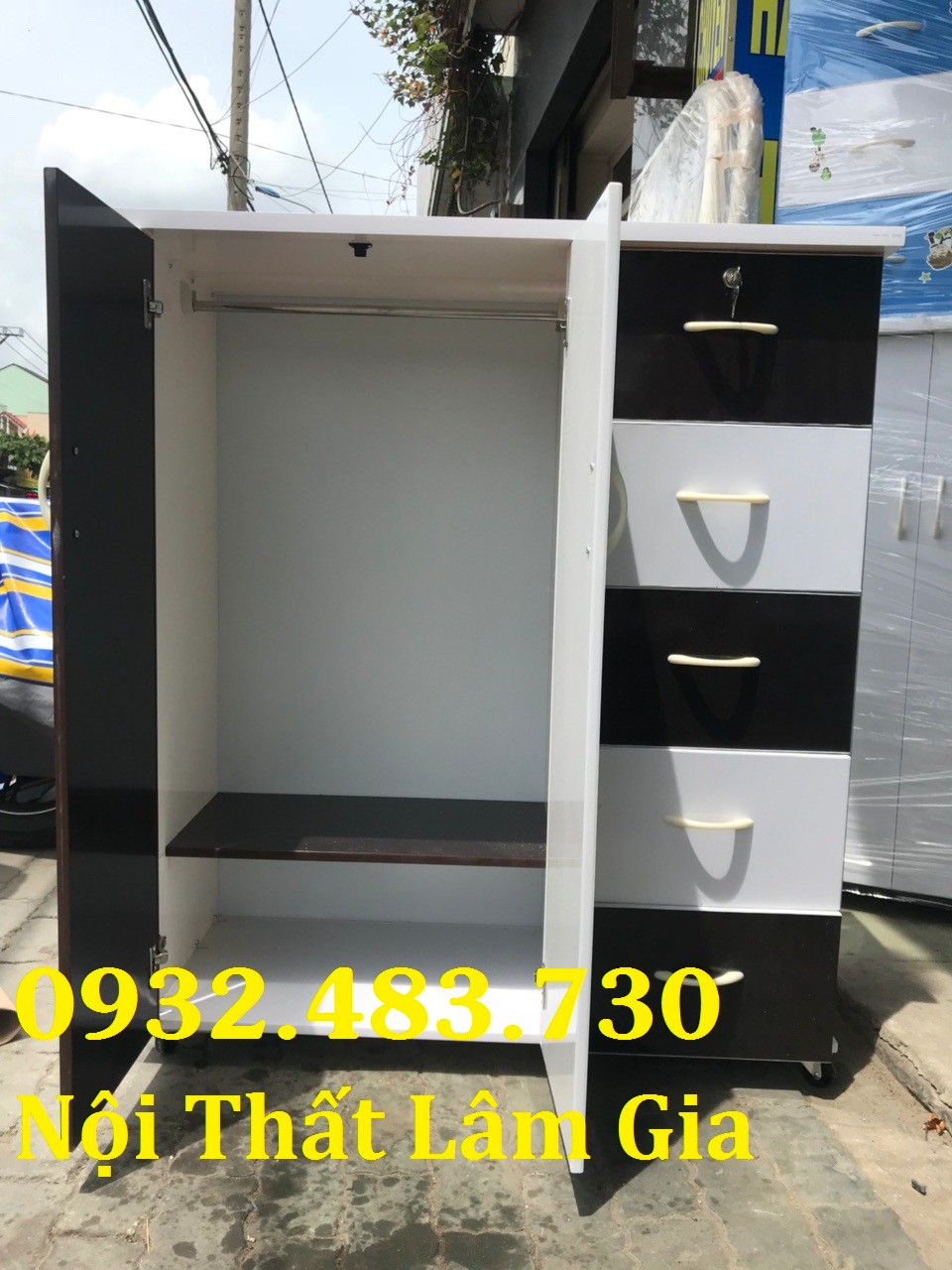 Tủ nhựa đài loan - tn5n-03