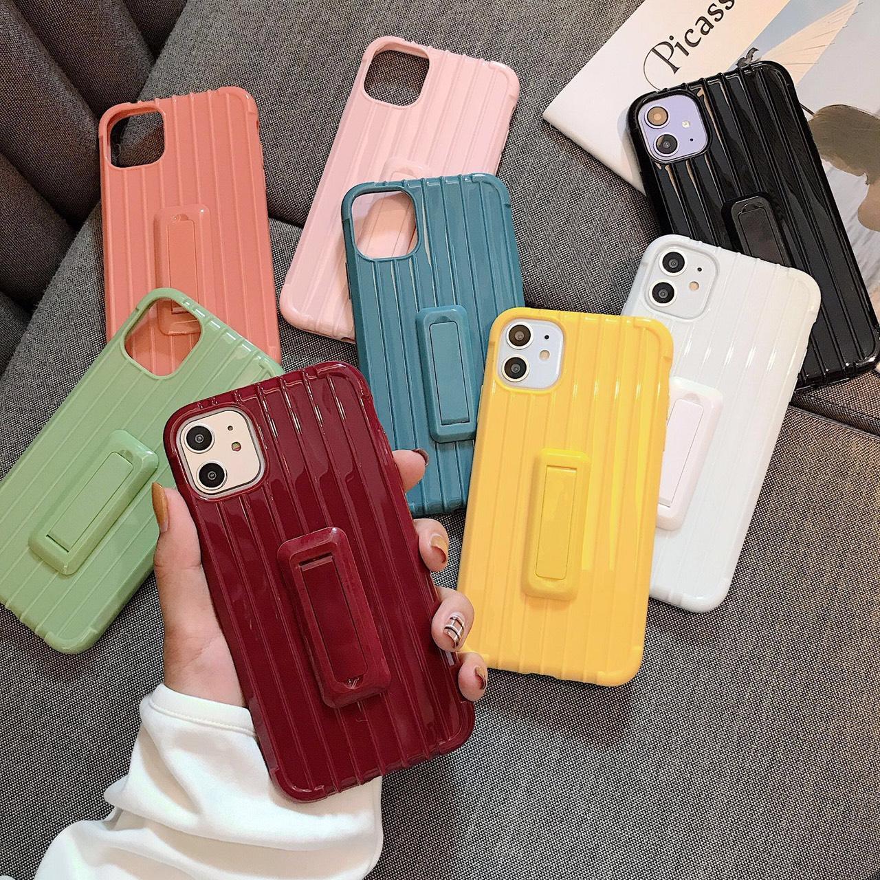 Ốp Lưng Sọc Nổi Có Giá Đỡ