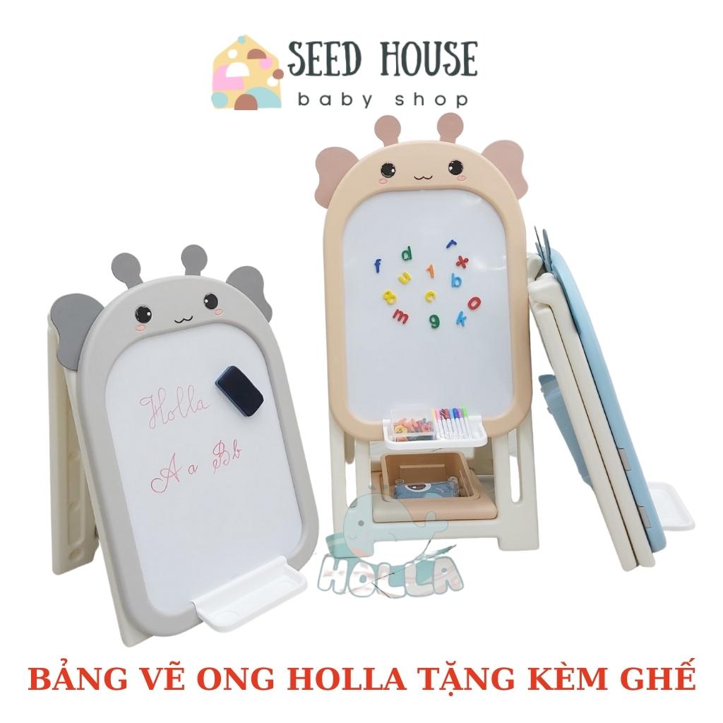 Bảng Vẽ Ong Holla Mẫu Mới 2022 Tặng Kèm Ghế Cho Bé - Seed House