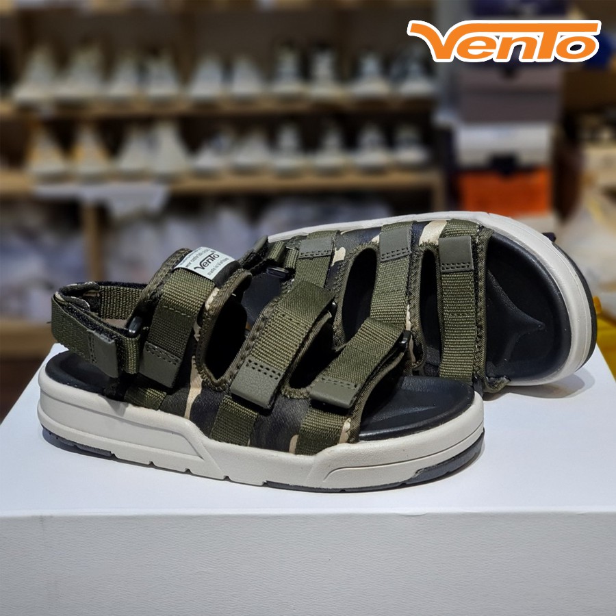 Sandal vento nam nữ sd1001 - kaki camo