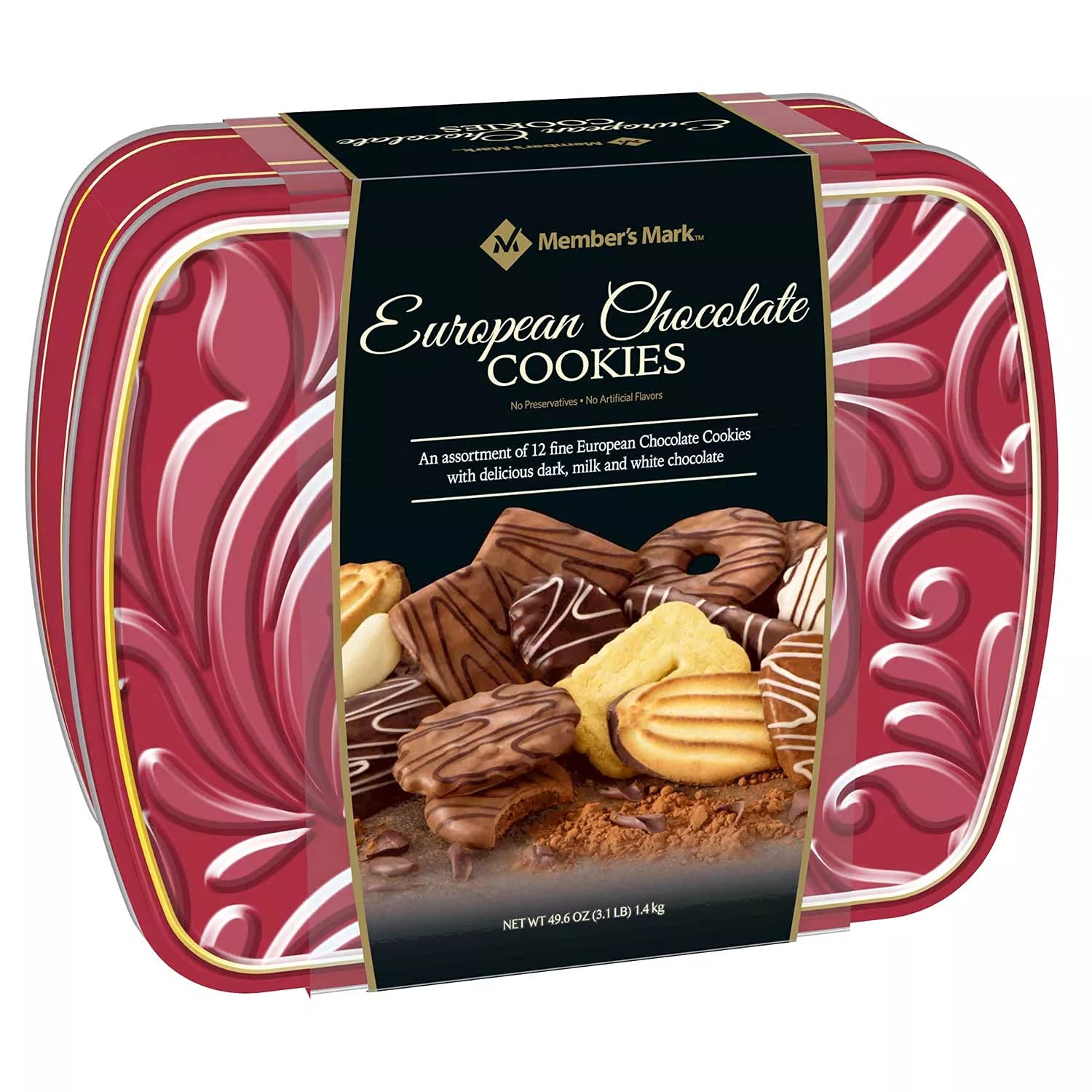 European Chocolate Cookies 1.4kg