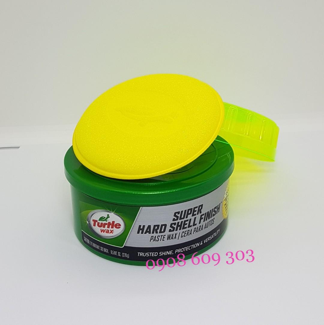 Sáp đánh bóng sơn turtle wax super hard shell paste wax 270g