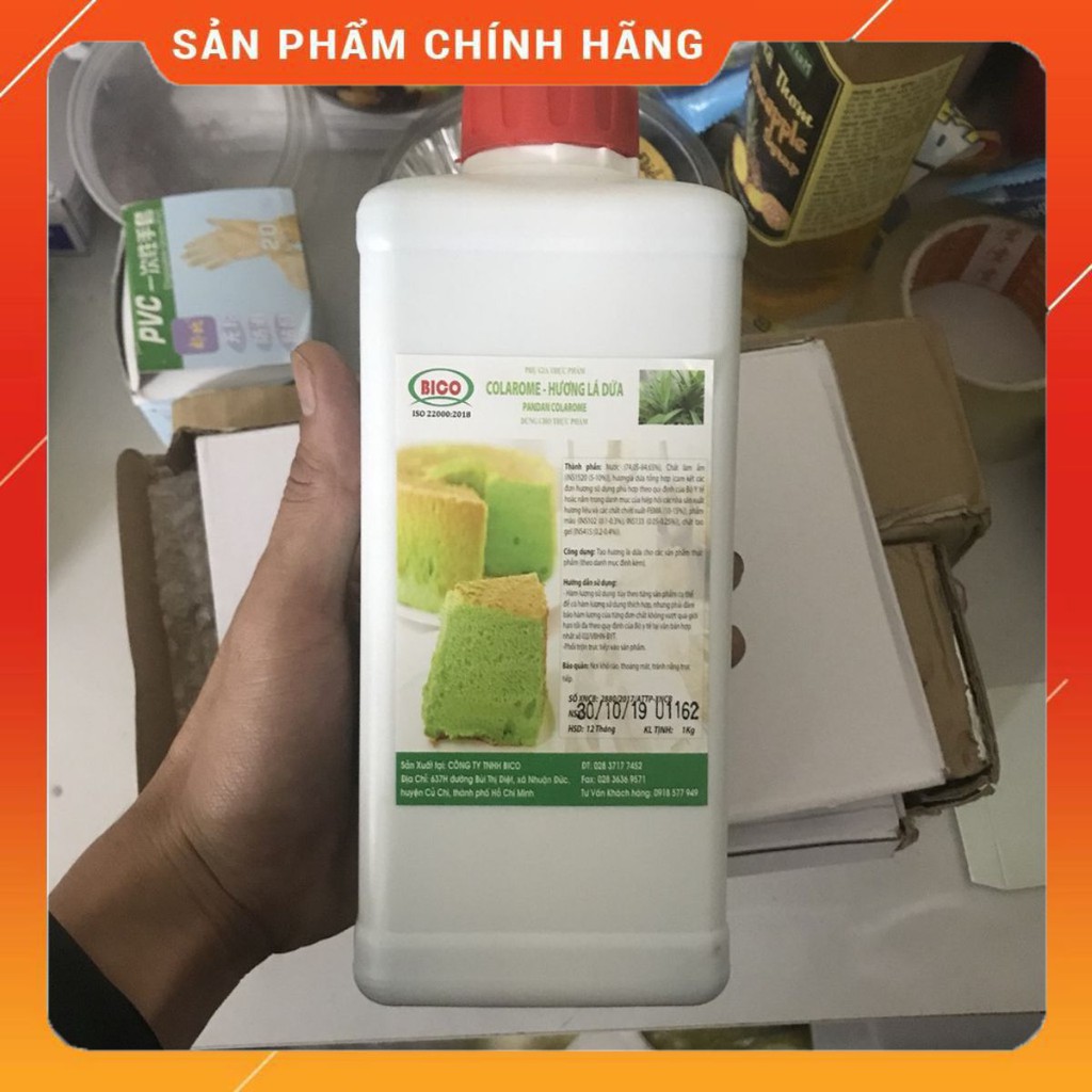 Hương lá dứa có màu 1000ml