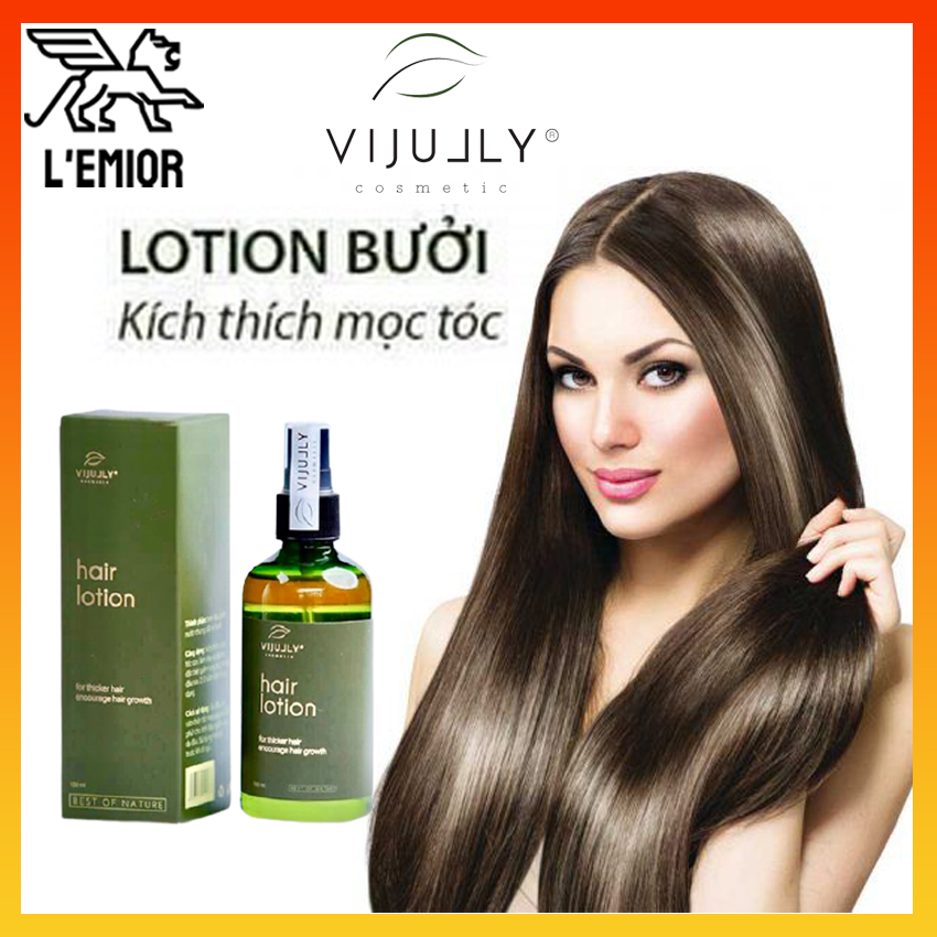 Tinh Dầu Xịt Bưởi Vijully, Xịt Dưỡng Tóc, Xịt Tóc Tinh Dầu Bưởi Kích Thích Mọc Tóc, Xịt Mọc Tóc Tinh Dầu Bưởi Mọc Tóc Nhanh, Giúp Nuôi Dưỡng Tóc, Ngăn Rụng Tóc, Sử Dụng Cho Cả Tóc Xoăn Xù, Tóc Hư Tổn, LEMIOR