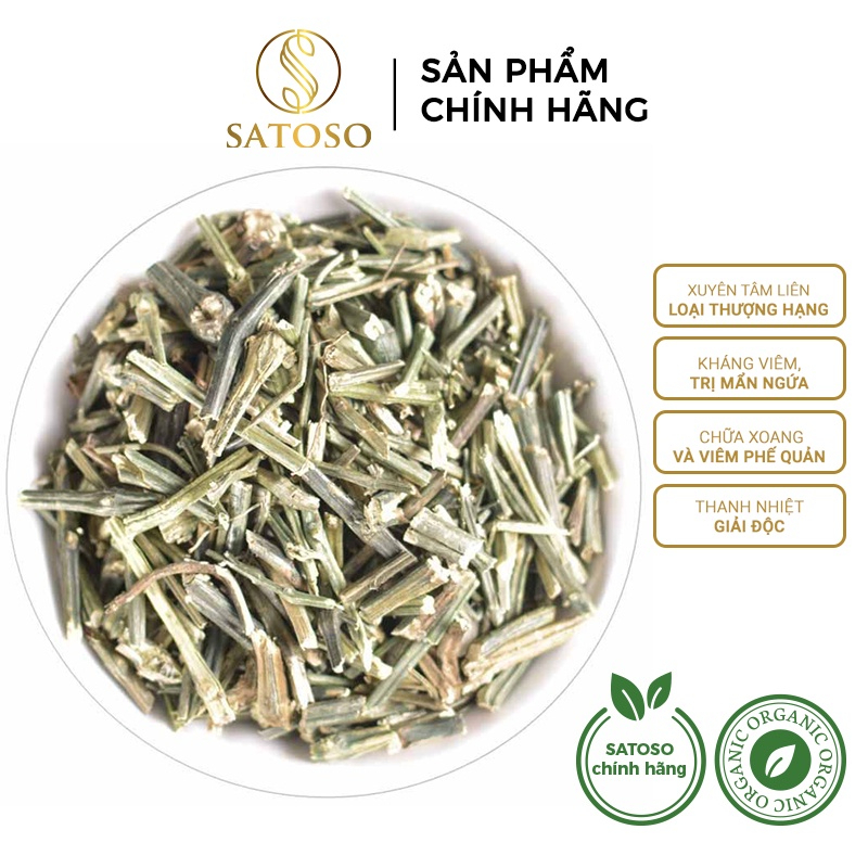 Xuyên Tâm Liên khô giảm xoang và phế quản thương hiệu SATOSO