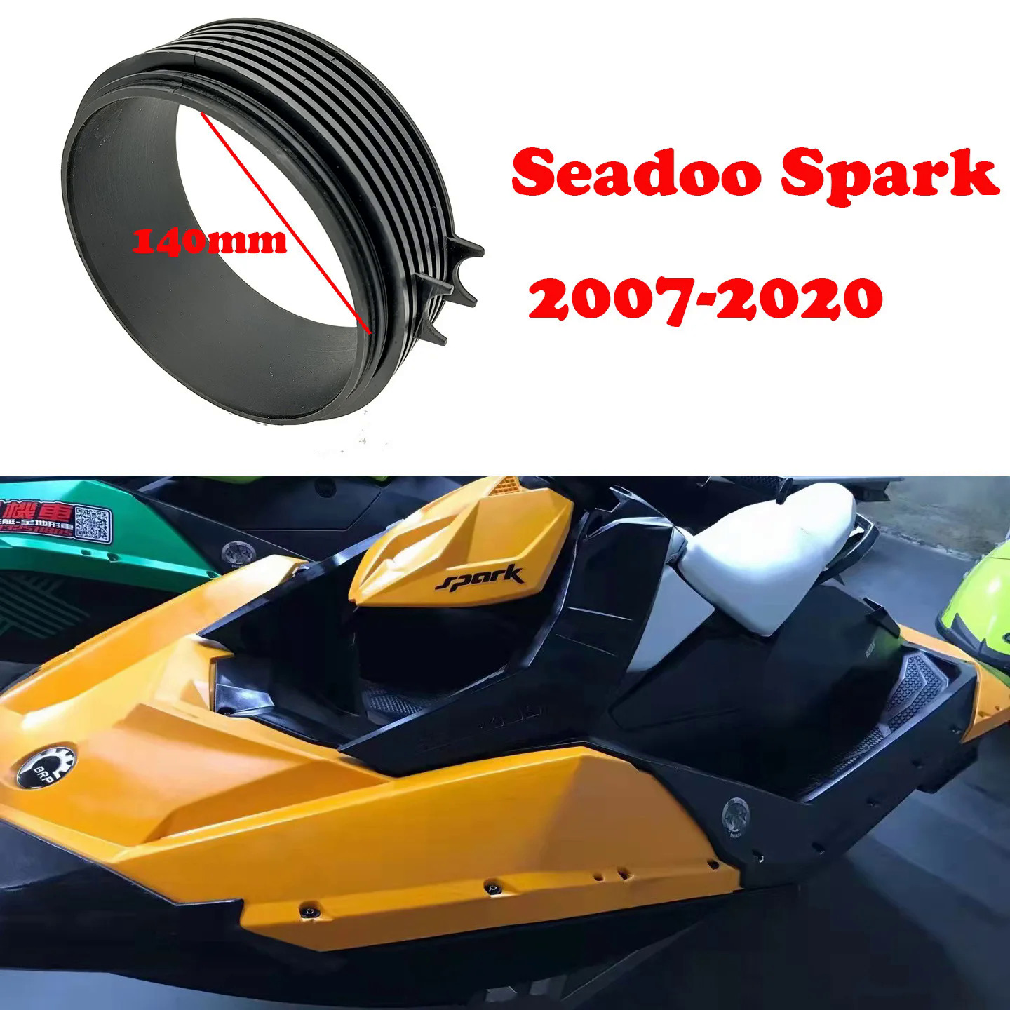 Biển-doo seadoo BRP Spark đeo nhẫn 2-Up 3-up 900 ho ACE Phiên bản cập nhật 267000617 267000813