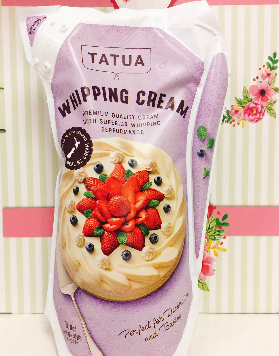 Kem Tươi Whipping Cream Tatua 1Lít- Giao Còn Hạn- Không Đổi Trả Hàng
