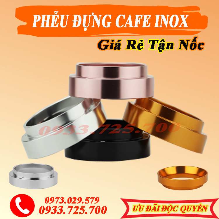 Phễu chóng rơi bột cà phê khi xay size 58mm- phụ kiện & linh kiện máy pha cafe.