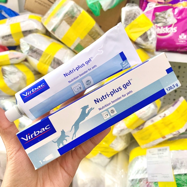 Gel Dinh Dưỡng Virbac | Gel Dinh Dưỡng Cho Chó Mèo Nutri-plus Virbac | Tuýp 120g (Nutriplus)