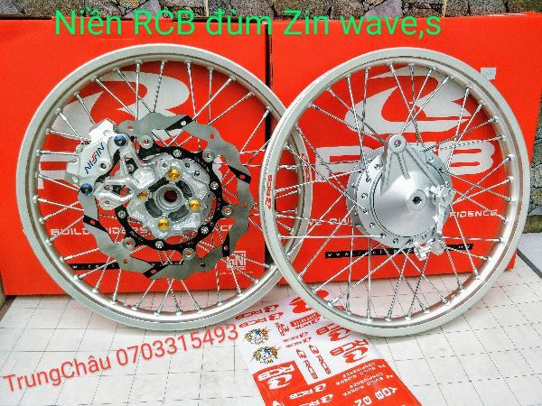 [HCM] BÁNH CĂM WAVE S110 NIỀN RCB CHÍNH HẢNG KÈM ĐĨA .HEO DẦU. PÁT ỐC. TITAN .MÁ ĐÙM