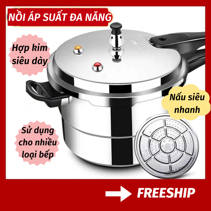 Nồi áp suất điện nồi áp suất bếp từ bếp ga tiện lợi leon store