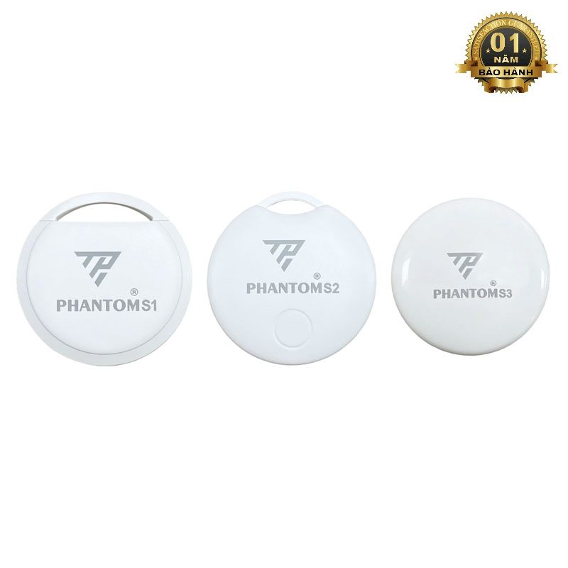  Thiết bị định vị GPS toàn cầu PHANTOM S1   S2   S3 mini không cần sim - định vị xe máy ô tô thú cưng trẻ em đồ vật hành lý  trắng  Phụ kiện Sỉ 1986 