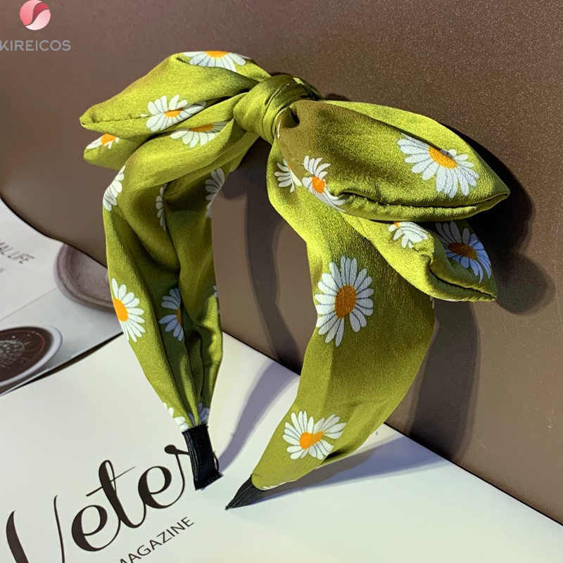 Cài Tóc Cúc Khuyết Gắn nơ Tiểu Thư Siêu Xinh Hot Trend Hàn Quốc - kireicos