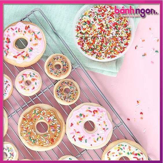 1kg kẹo bông đường dạng cốm trang trí nhập khẩu đức