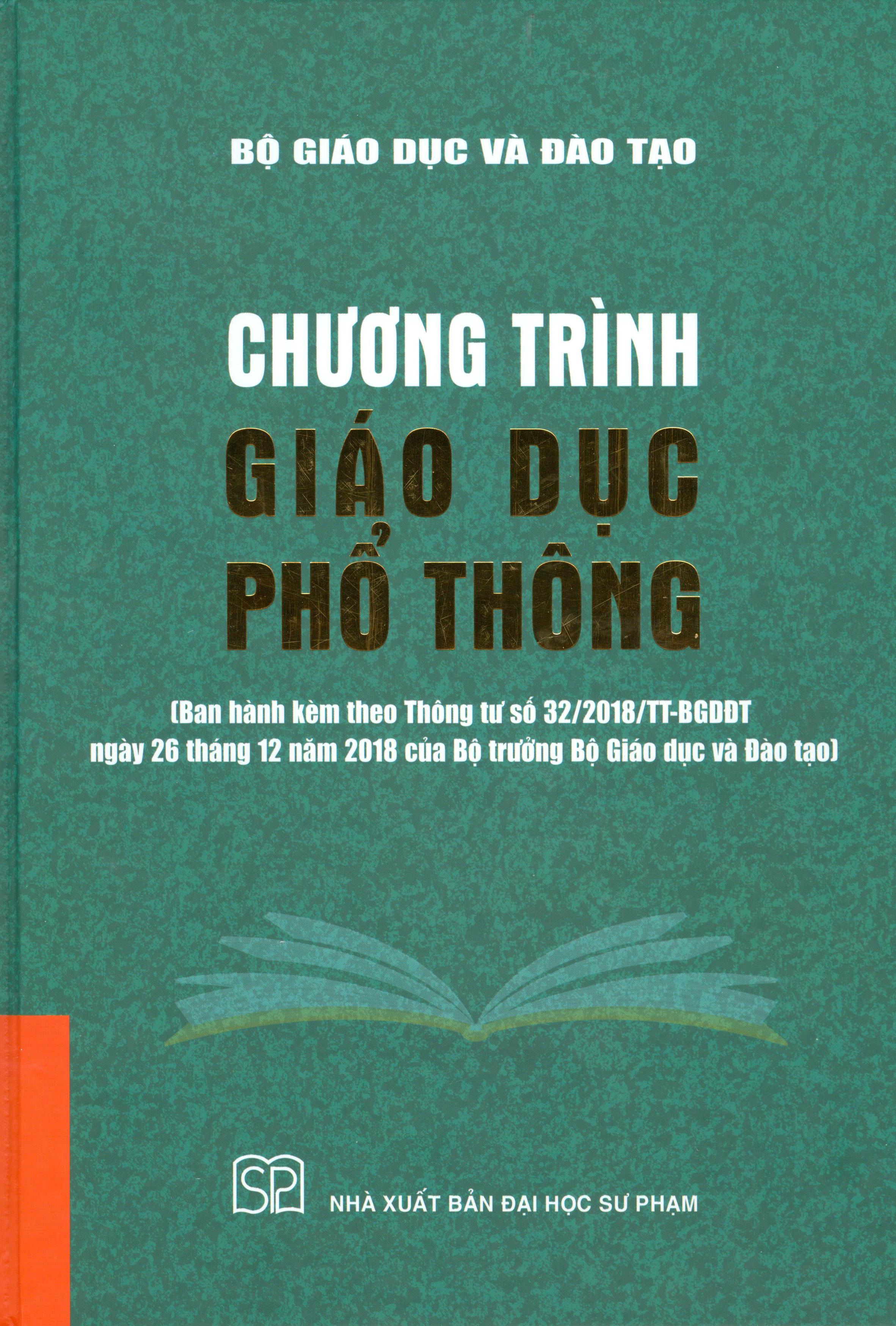 Chương Trình Giáo Dục Phổ Thông (Bìa cứng)