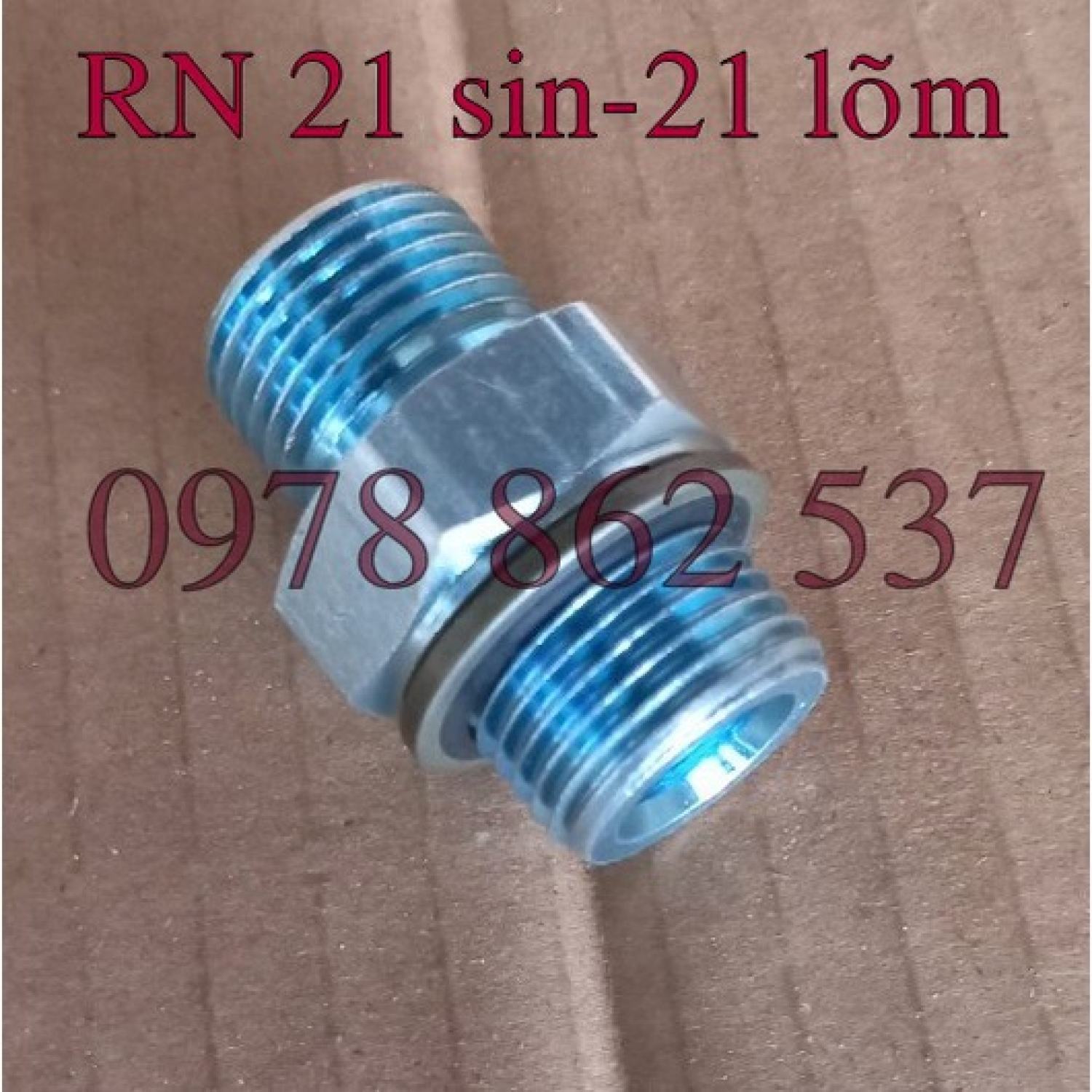 Rắc co thuỷ lực ren 21 g1/2''- 21 lõm