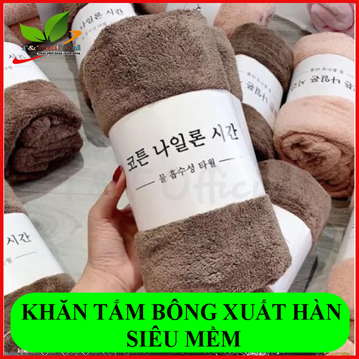Khăn Tắm Hàn Quốc Lông Cừu LOẠI 1 khổ lớn, Màu Sắc Nhã Nhặn, Làm Từ Sợi Siêu Tự Nhiên Cap Cấp Mềm Mịn, Hút Ẩm Tốt, khăn tắm cho bé, khăn tắm khách sạn, khăn tắm spa