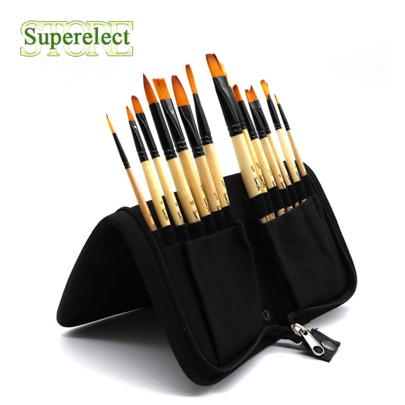 11pcs Miniature Fine Detail Paint Brushes Set Mini Tiny Paint