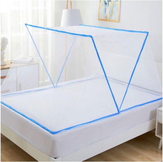 Màn Xếp Thông Minh - Màn Chống Muỗi - Mùng xếp gọn thông minh tiện lợi 1m6 x 2m - Hàng cao cấp, Hàng xuất khẩu Tiến Đạt