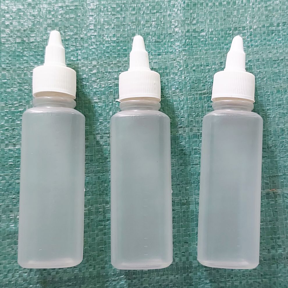 10 Chai rỗng nắp nhọn (loại 100ml)