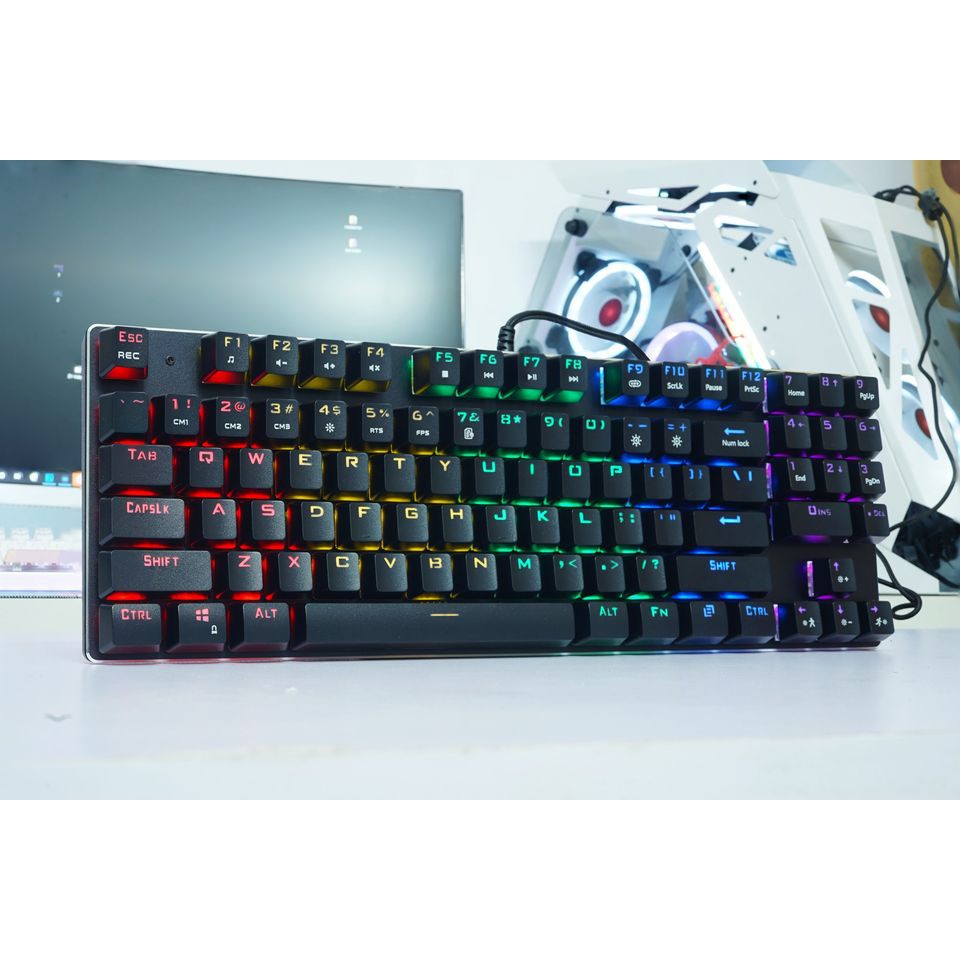 Phím cơ g-net k89 rgb blue switch, sản phẩm tốt với chất lượng, độ bền cao và được cam kết sản phẩm y như hình