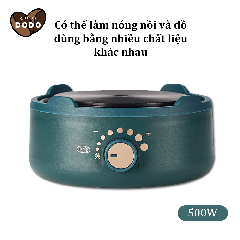 Bếp điện mini pha cafe 500W Đa năng không kén nồi đường kính mặt bếp 15CM đã từng pha trà pha cafe Moka Pot Electric furnace DODO