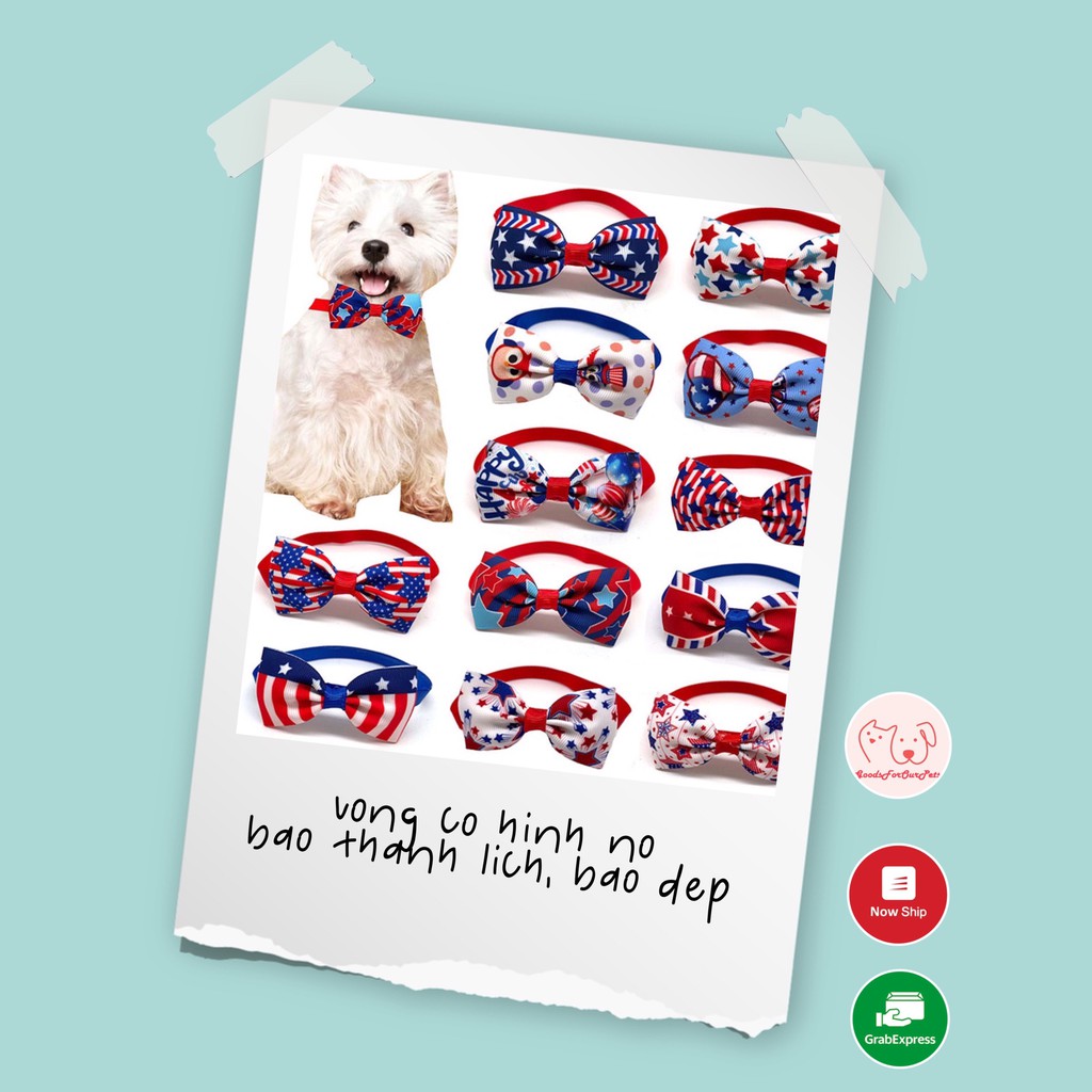 Vòng cổ nơ dễ thương cho thú cưng chó mèo - H&N PET