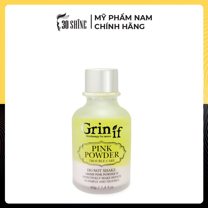 30SHINE Tinh dầu đặc trị mụn xóa vết thâm Grinif Pink Powder 40g